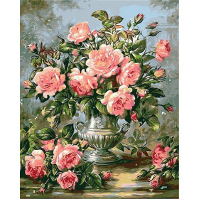 Diamond Painting - Bouquet De Fleurs Rosalino