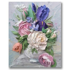 Diamond Painting - Fleurs Rose Et Pivoine Birgit