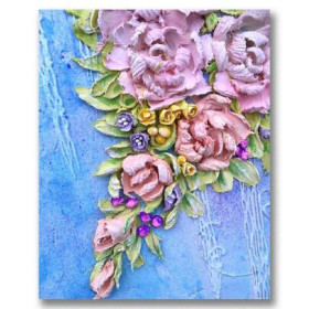 Diamond Painting - Fleurs Rose Et Pivoine Madlen