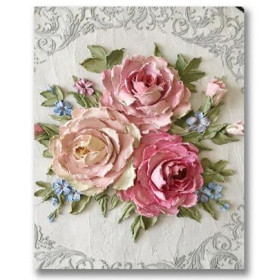 Diamond Painting - Fleurs Rose Et Pivoine Melissa