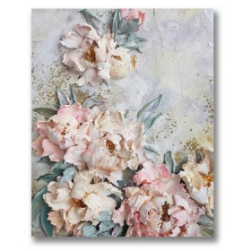 Diamond Painting - Fleurs Rose Et Pivoine Renate