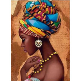 Diamond Painting - Broderie Diamant - Femme Africaine Inaya