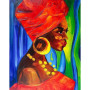 Diamond Painting - Broderie Diamant - Femme Africaine Ayana