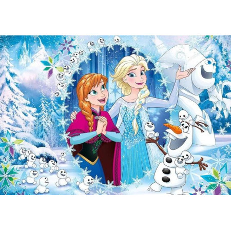 Diamond Painting - Broderie Diamant La Reine des Neiges - Atmosphère Hivernale Disney