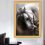 Diamond Painting - Broderie Diamant -Cheval Au Galop Prairie