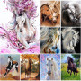 Diamond Painting - Broderie Diamant -Cheval Romance