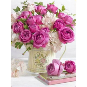 Diamond Painting - Bouquet Rosa