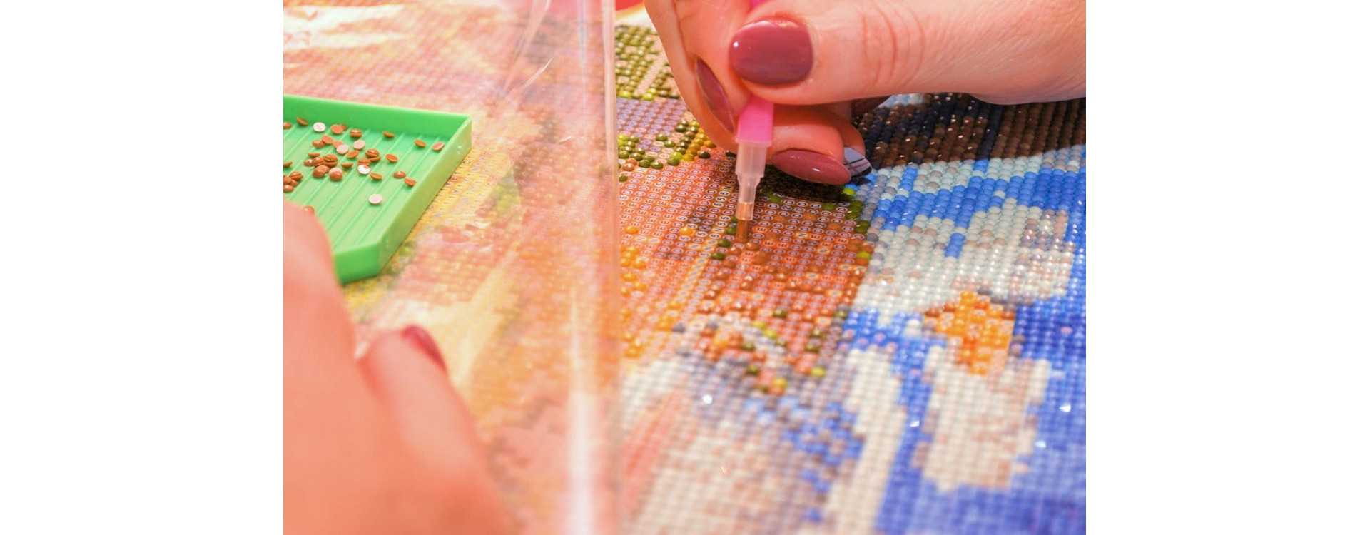 L'Art Captivant de la Broderie Diamant